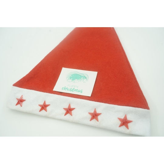 Santa Claus Hat Alista Home Stars Led Music Red One Size Polyester