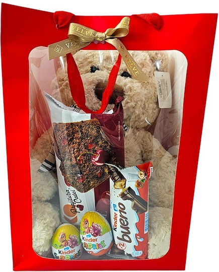 Velve Velve Plüsch- und Kuscheltier Teddybär Valentinstag 2 cm Verschiedene Designs 1Stück