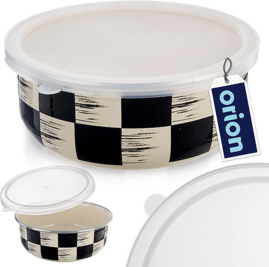 Orion Emaille Mittagsbox Grau 800ml