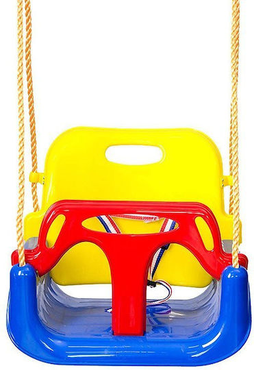 Leagăn Suspendat din Plastic 43x35x38 cm pentru 1.5+ Ani Multicolor