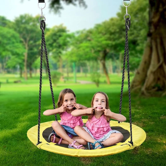 Nest Hanging Fabric Yellow Swing