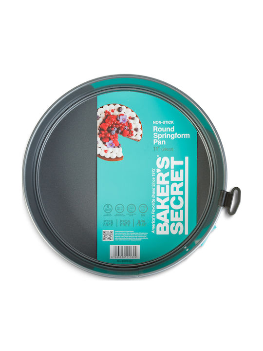Alista Home Formă Pentru Tort Rotundă Din Silicon Cu Bază Detasabilă 28x28cm