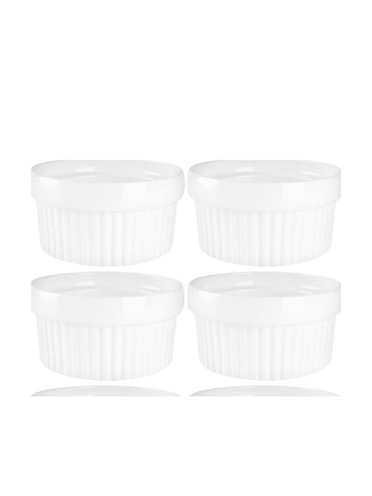 Excellent Houseware Backform Für Soufflé Keramik 9,5x5cm 6Stücke