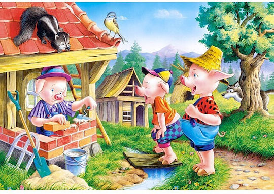 Puzzle Pentru Copii Din Lemn Pentru 3+ Ani 60 Piese Alista Home