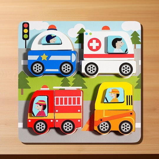 Puzzle Pentru Copii Din Lemn Pegged Pentru Vârsta 1.5+ Ani Alista Home