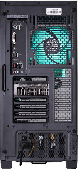 Actina Гейминг Настолен Компютър Ryzen 5-8400F 16GB DDR5 1TB SSD Radeon RX 7600 W11 Home