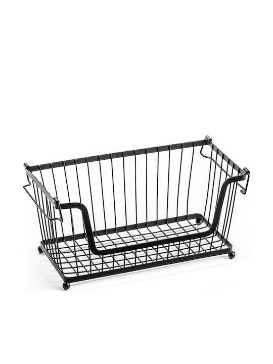 Vilde Metallic 3 Levels Black Fruit Bowl
