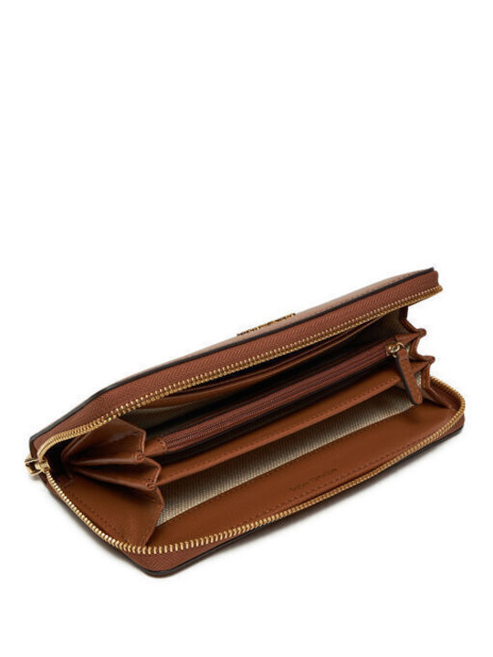 Michael Michael Large Leather Women's Wallet Brown