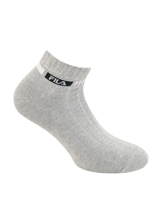FILA Quarter Μονόχρωμες Κάλτσες Πολύχρωμες 3Pack