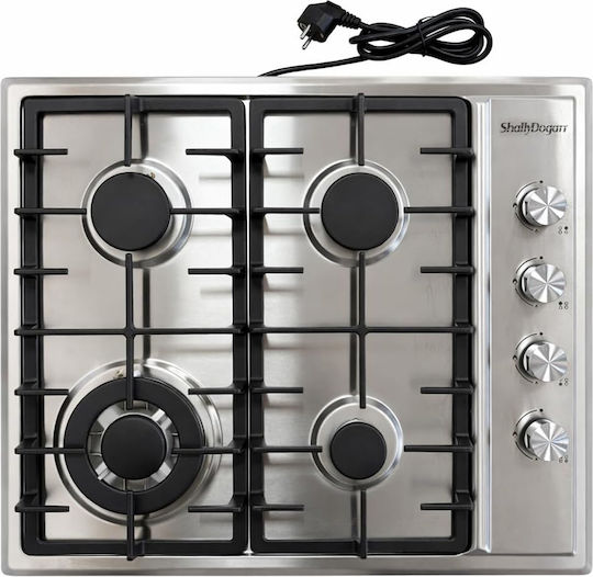 Shally Dogan Stainless Steel Charcoal Grill 85x85cm