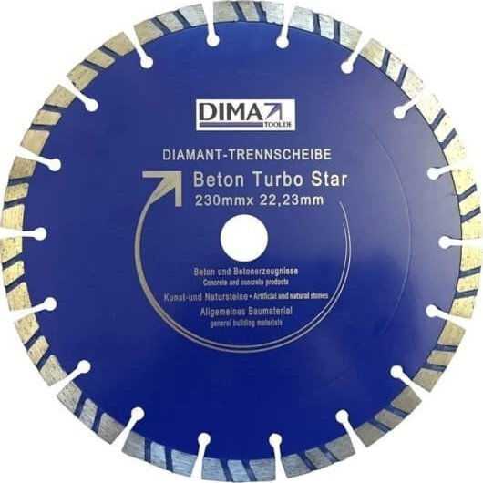 Диск За Рязане На Строителни Материали 230mm