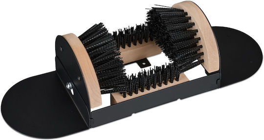 Relaxdays Shoe Cleaning Brush Black 11.5x23x15cm 3 Cleaning Sides