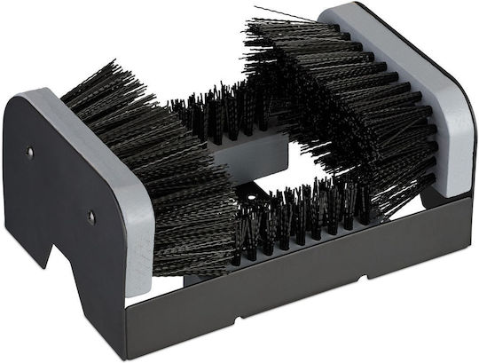 Perie Curățare Încălțăminte Relaxdays Negru Gri 10.5x23x15.5cm 1.1kg