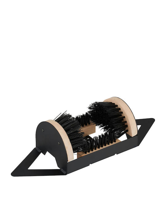 Relaxdays Răzuitor de Pantofi Negru 11.5x23x15.5cm Suport Robust