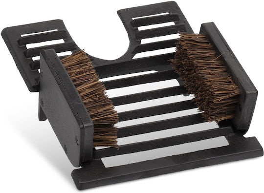 Relaxdays Răzuitor pentru Pantofi Fontă Negru Maro 10.5x21.5x26.5 Cm