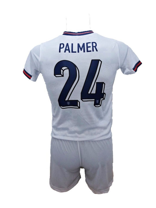 Kids Football Jersey Palmer England National Team 2424-42