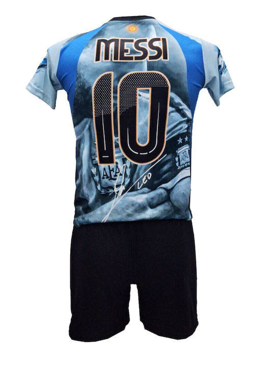 Kids Football Set Messi Light Blue 2204-04