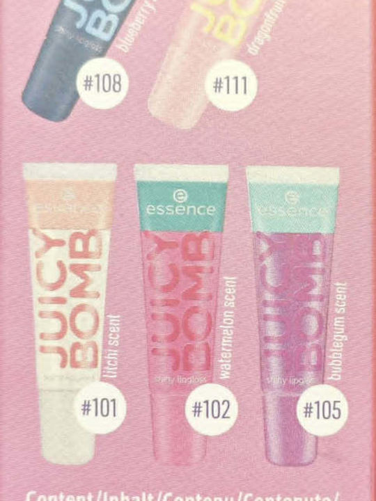 Essence The Juicy Side Of Life Комплект за Грим за Устни 5 Бройки