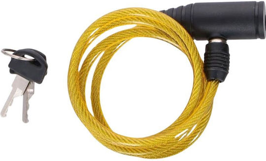 Dunlop Fahrradschloss 0.6x90 Cm 2082585 Gelbe