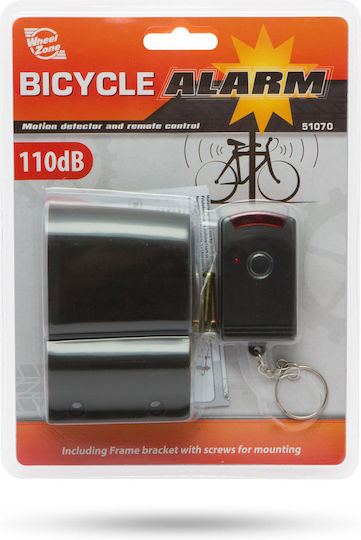 Bicycle Alarm Remote Control 110db Anti-theft Motion Sensor Powerful Siren