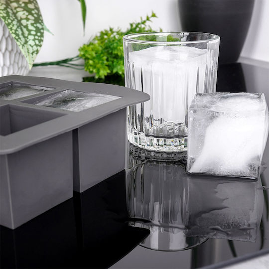 Excellent Houseware Formă Pentru Cuburi De Gheață Din Silicon Set 3 Bucăți