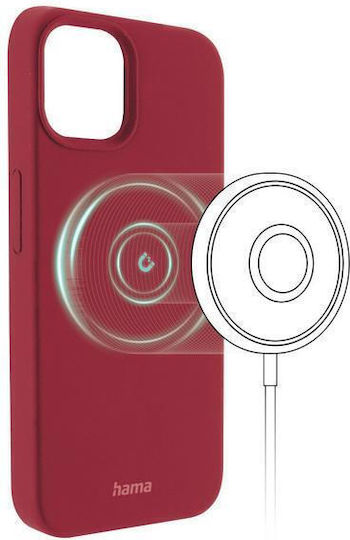 Hama Magcase Finest Feel Pro Case Apple Iphone 14 Plus Red