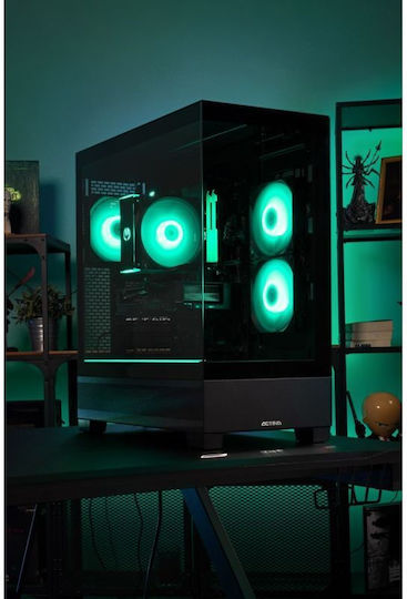 Actina Гейминг Настолен Компютър Ryzen 5-8400F 16GB DDR5 1TB SSD GeForce RTX 5060 Без Операционна Система