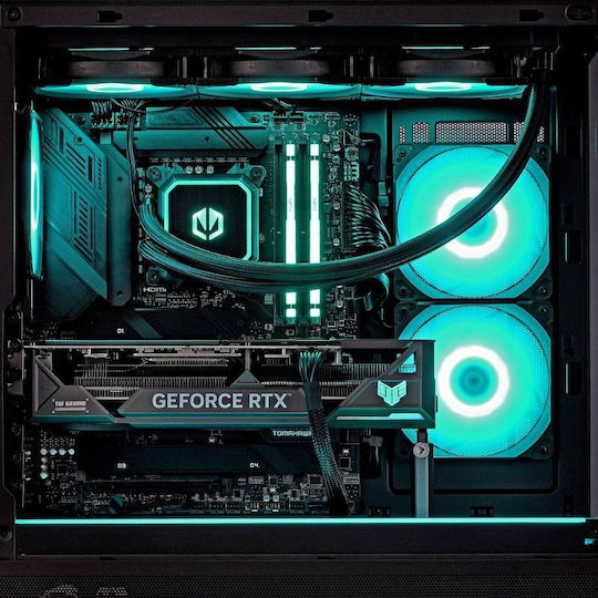 Actina Гейминг Настолен Компютър Ultra 7-270K Плюс 32GB DDR5 1TB SSD GeForce RTX 5080 Без Операционна Система