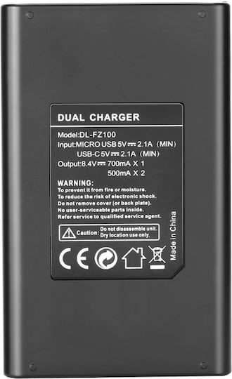 Neewer Double Battery Charger Compatible with Sony