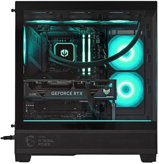 Actina Гейминг Настолен Компютър Ultra 7-270K Плюс 32GB DDR5 1TB SSD GeForce RTX 5080 Без Операционна Система