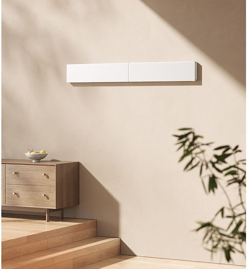 Alista Home Uscătoare Rufe Pliere De Perete Din Aluminiu Cu Lungimea Suportului De Uscare A Hainelor 1.15m