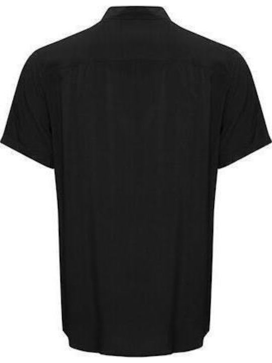 Kurzärmlig Hemd Black