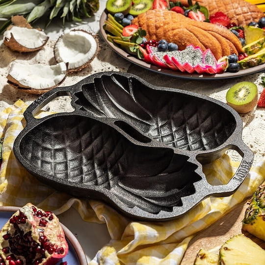 Lodge Bakeware Tin for Cake Cast Iron 2 Positions