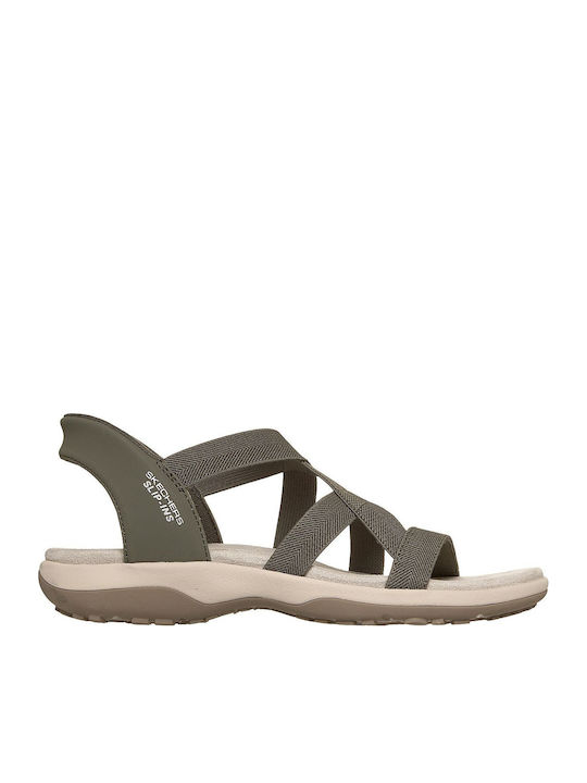 Reggae Slim Women's Sandals Green