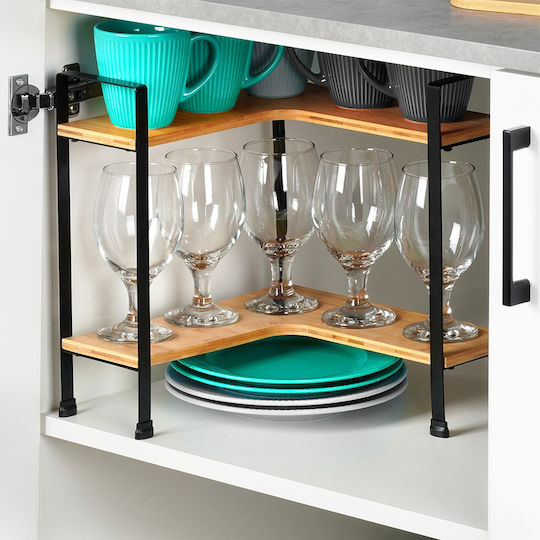 Vilde Tischspiel Holz Basis 29,5x29,5x33,5cm Schwarze