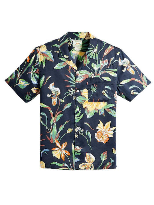 Sunset Camp Kurzärmlig Hemd Blumen Multi-color
