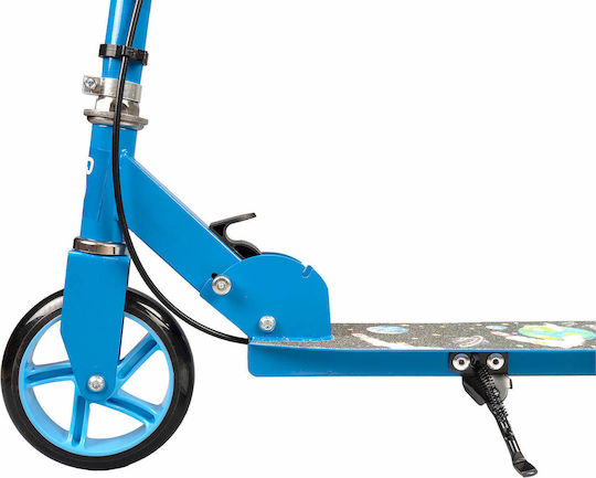 Action One Kids 2-wheel Foldable Scooter Planets Blue