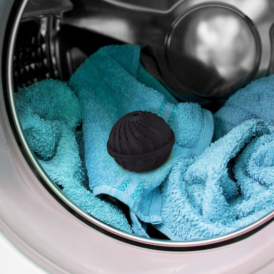 Set 4 Relaxdays Bile de Spălare Negre 9x10.5cm Reutilizabile Fără Detergent