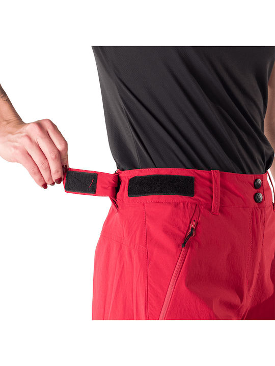 Northfinder Pantaloni Scurți de Drumeție Roșii pentru Femei