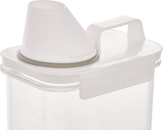 5Five General Use Vase with Beige Lid 1700ml