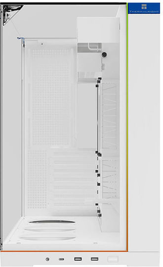 Thermalright A70 ARGB Gaming Midi Tower Computer Case with Side Window White