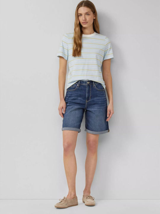 Women's Jean Bermuda Blue