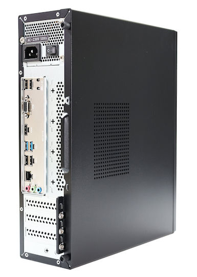 OptimX T5 SFF + Monitor 24" FHD + Kit Tastatură Și Mouse USB Refurbished Grad A (Core i5-9500T/8GB/256GB SSD/W11 Pro)