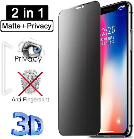 Flippy Film De Protecție iPhone 14 Pro Sticlă Securizată Temperată Duritate 9h Privacy Mată Transparență 360 Protecție Completă