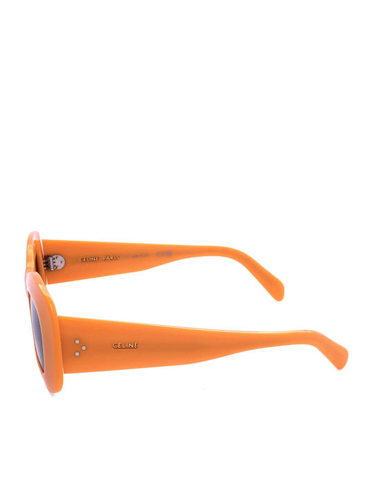 Celine Women's Sunglasses with Orange Frame and Gray Lens CL40294I-42A