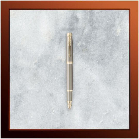 Parker Im Sandstone Cht Πένα Γραφής Fine Μπρούτζινη από Ορείχαλκο