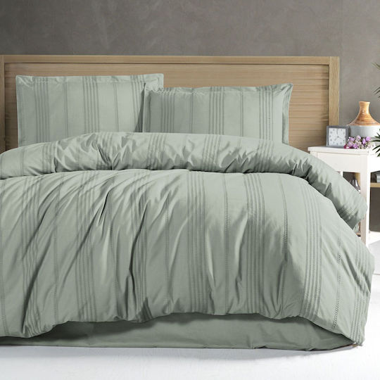 Clasy Home Σετ Διπλή 200x220cm Green