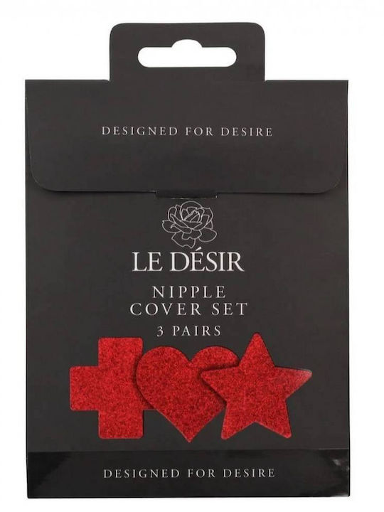 Le Désir Nipple Covers Red