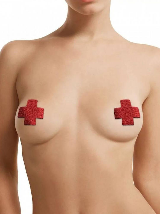 Le Désir Nipple Covers Κόκκινα