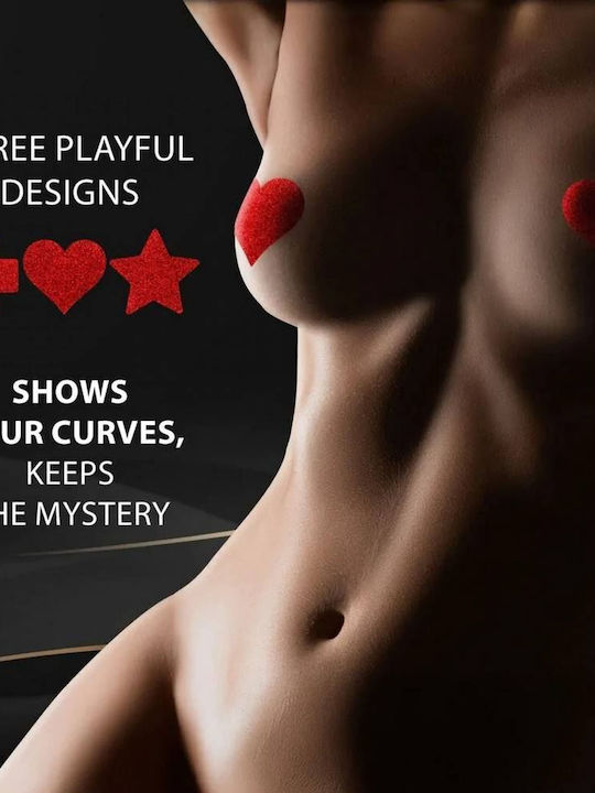Le Désir Nipple Covers Red